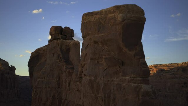 Unique rock formations