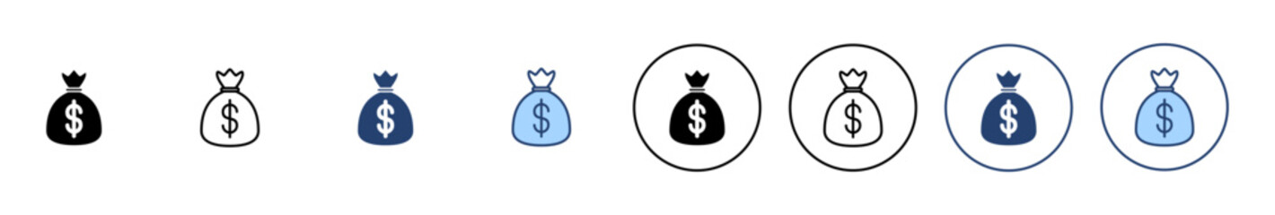 Money icon vector. Money sign and symbol