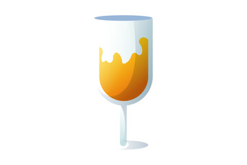 Beer New Year Party Sticker