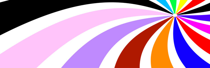 Obraz premium Vintage sunburst background pattern and grunge textured. Geometric stripe line art design. Modern futuristic concept. Modern banner template. Suit for cover, poster, website, banner, presentation.