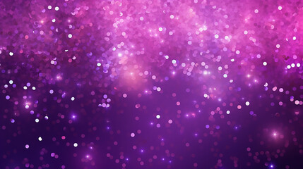 Fototapeta premium purple glitter background with violet and purple sparkles