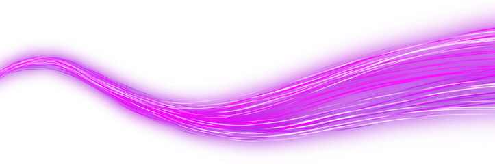 purple future neon line wave effect