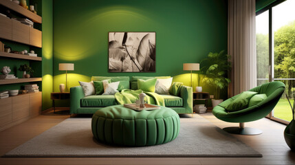 Ideas for modern interior design. Living room, hall, hallway. Apartment and house. Paintings, flowers, chandeliers, decorative wallpaper. Lighting, bright space, suspended ceiling. Different colors.