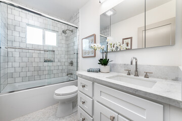 modern bathroom interior