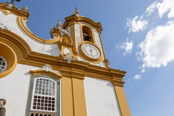 Saint Anthony Main Church in Tiradentes, Minas Gerais, Brazil.