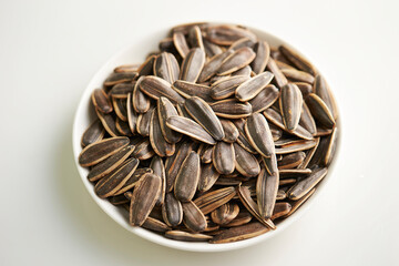 sunflower seeds in a bowl	