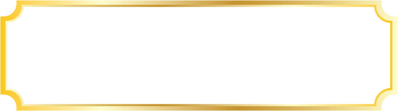 vintage gold border frame