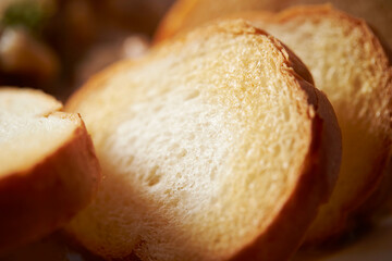 close up of bread