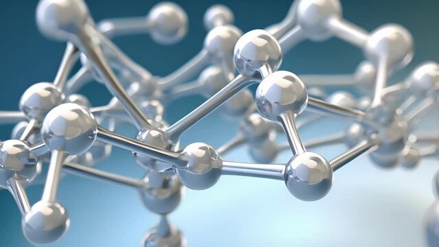 Detailed view of the molecular structure of a common sunscreen ingredient, zinc oxide, and its ability to ter and reflect UV rays.