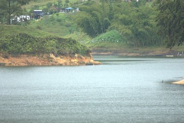 lake, water, landscape, nature, river, sky, summer, clouds, forest, trees, view, travel, green, tree, beach, sea, cloud, mountains, coast, outdoor, pond, mountain, island, shore