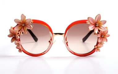 Vintage Vista Eyewear for ladies, Ladies eye glasses frame isolated on white background.