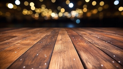 wooden table and background