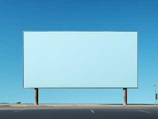 Outdoor Billboard Advertising Mockup - AI Generated