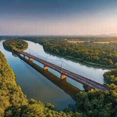 Fototapeta premium pier in the sunset