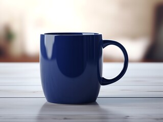Stylish Ceramic Mug Mockup for Branding - AI Generated