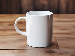Stylish Ceramic Mug Mockup for Branding - AI Generated