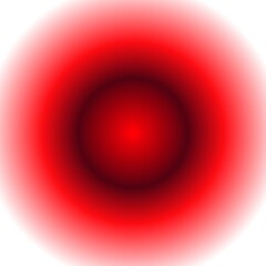abstract red ball | Red and black circle background| 