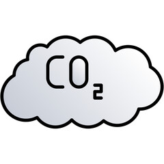 co2 vector design icon.svg