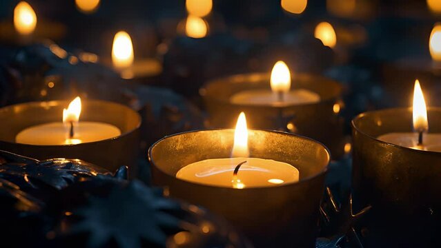 As the evening progresses and the candles burn lower, the stars take over the role of lighting the way, guiding us through the darkness.
