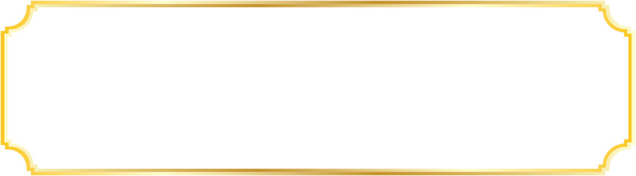 vintage gold border frame