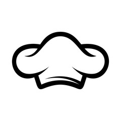 Chef Hat Vector Logo Design Template