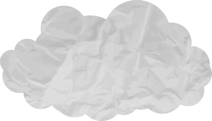 cloud paper art