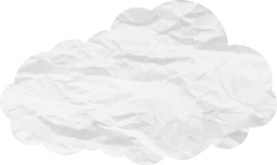 cloud paper art