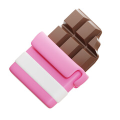 chocolate 3d icon