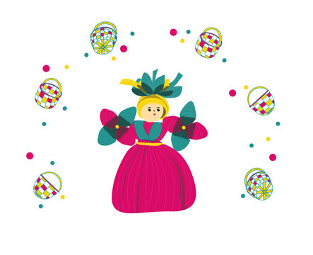 vector mu&ntilde;eca de tusa