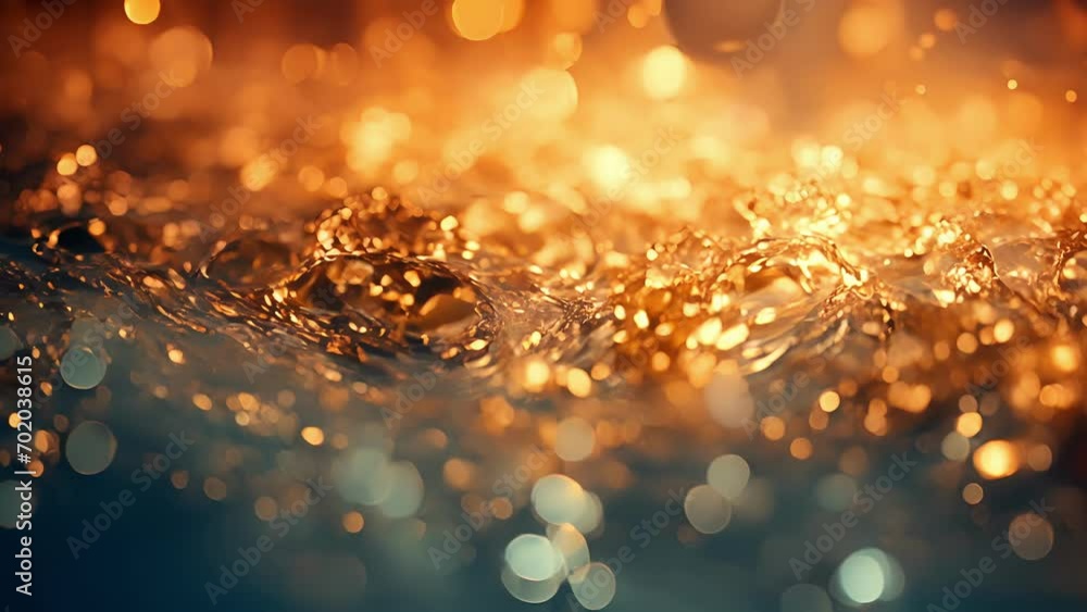 Poster closeup of a volatile substance bubbling and swirling within a constricted space, growing in intensi