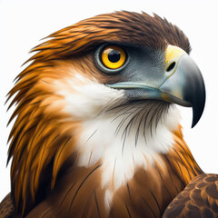 philippine eagle, feather, bird of prey, aguila filipina, pluma, ave de rapi&ntilde;a, isolated White background