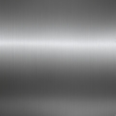 Seamless brushed metal plate background texture. industrial dull polished stainless steel, aluminum or nickel finish. High resolution silver grey rough metallic 3D rendering.