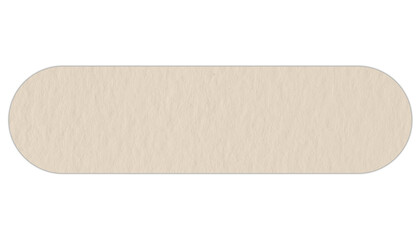 blank Kraft paper sticky note digital planner sticker memo paper sheets notepad Minimalist and earth tone style