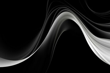abstract black and white background made by midjourney