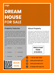 real estate house property flyer sale promo template