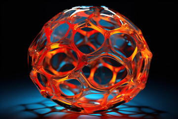 Crystal Lattice of a Solid: Physics and Chemistry in Art