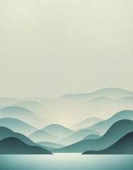 Simple and beautiful poster template