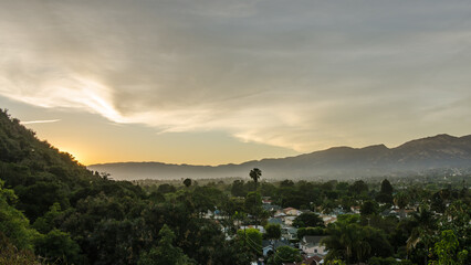 Obraz premium Santa Barbara Mountain Views