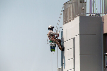 아파트 도장 작업