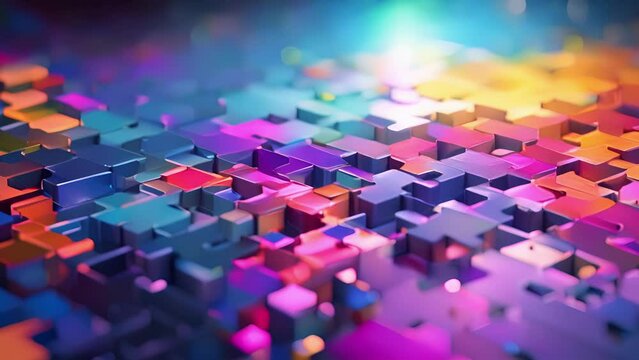 A puzzle coming together to form a complete picture, symbolizing the importance of incorporating multiple dimensions of fairness, such as gender, race, and socioeconomic status, in the development