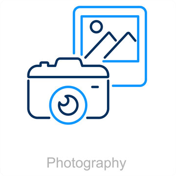 Photography and photo icon concept