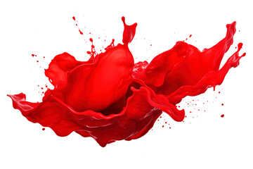 red paint splashes isolated on transparent background Remove png, Clipping Path, pen tool
