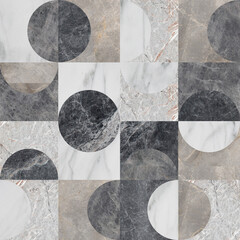3d decorative geometric background texture pattern, digital structure graphic, ceramic tile, carpet, cover, interior.