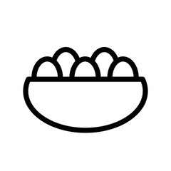 Fototapeta premium Egg icon PNG