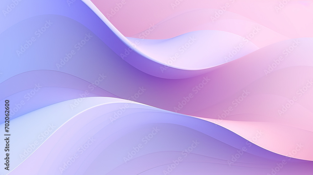 Poster modern waves background illustration, subtle abstract background with soft pastel waves. gradient co