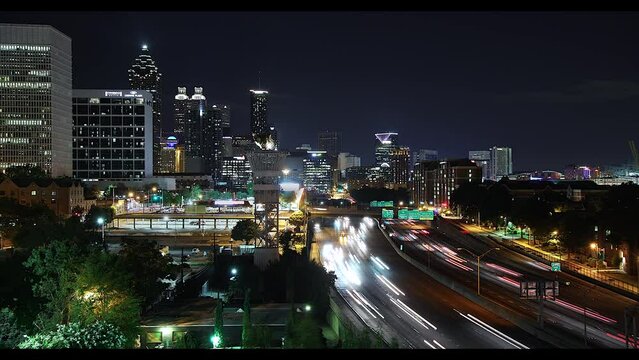 Atlanta Georgia time lapse 