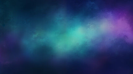 Obraz premium Astral Spectrum: A blue glow in the cosmic ocean 