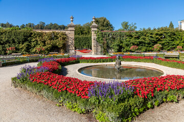 Orangerie im Park von Schloss Mirabell, Salzburg, Österreich