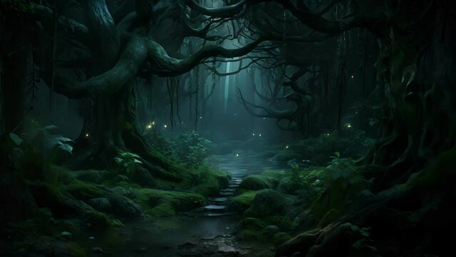 Explore a mystical forest where trees communicate through song, and the boundaries between the real and the imaginary blur.