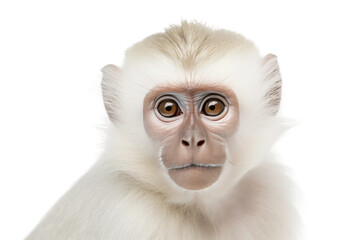 Curious Monkey Image Isolated on Transparent Background